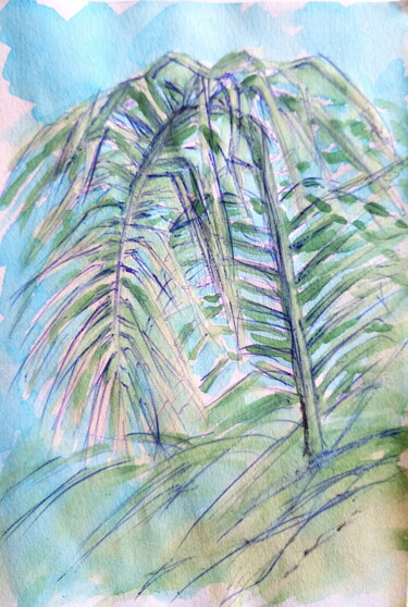 Une branche de palmier